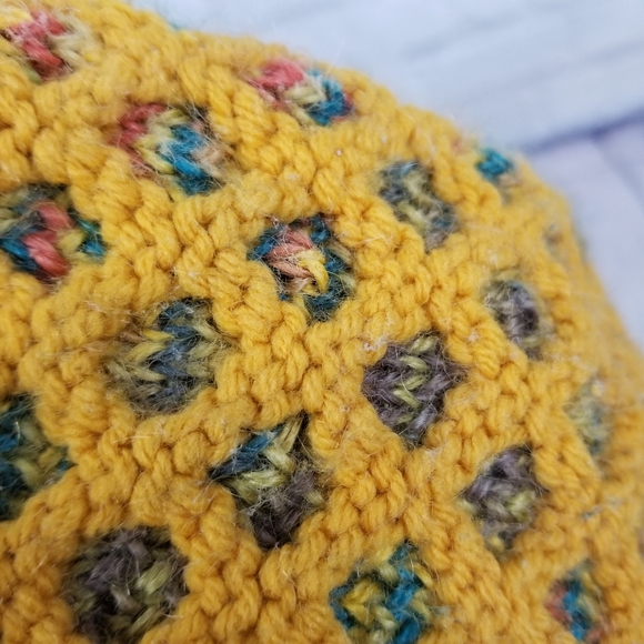 Handmade knit unlined mittens - Picture 3 of 4